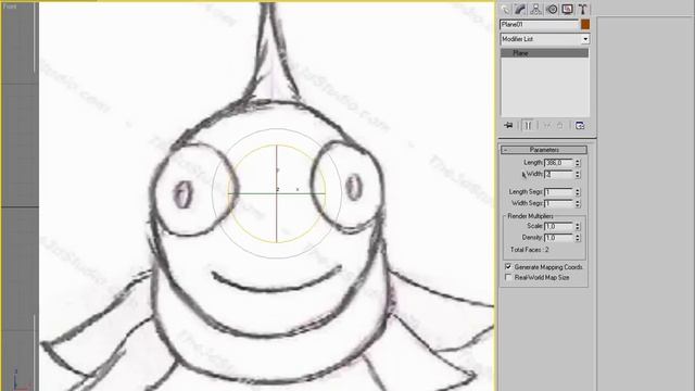 pez modelado con caja en 3ds max 9 parte 1