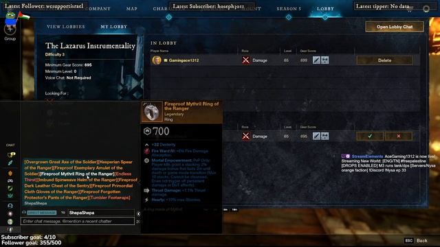 [ENG/TN] #freepalestine ] M3  runs  tank/dps [Servers/Nysa orange faction] !Discord !Nysa  ep 33