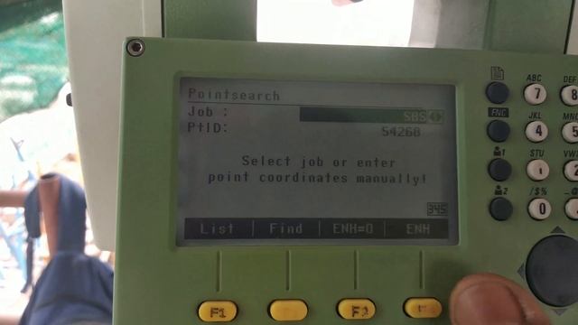 How to do Level Work with Total Station when Only one point are given in Filex Line LEICA TS 06PlUS