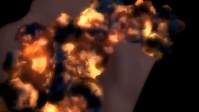 "Lava Explosion Fail" made with 3ds Max (BlobMesh Particle System)