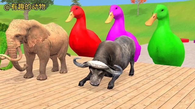Игры с животными Корова Слон Лев Горилла Тигр Тираннозавр Рекс Угадай правильную дверь Квест-комната
