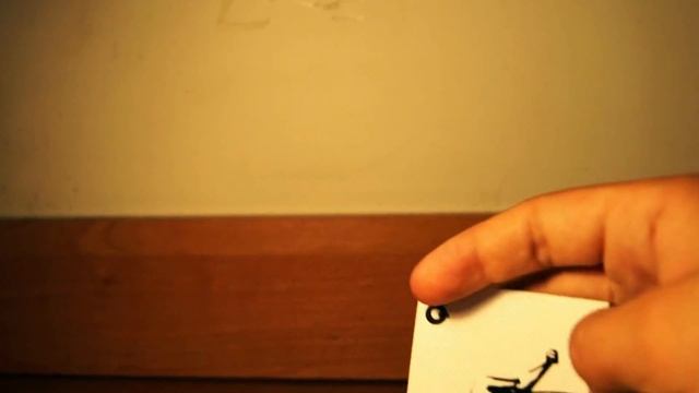 Секрет фокуса карта из воздуха