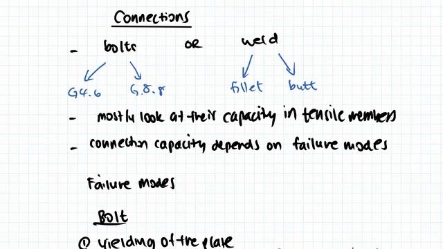 Steel Connections (Bolt & Welds): Steel Structural Design