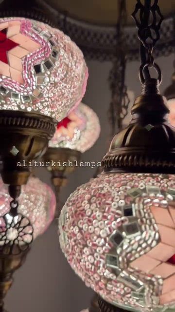 Hanging 9 Glasses lamp #shorts #trending #video