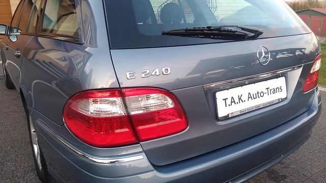 T.A.K. AUTO-TRANS MERCEDES E240 W211 AVANTGARDE 2004R. TEL.696-398-390