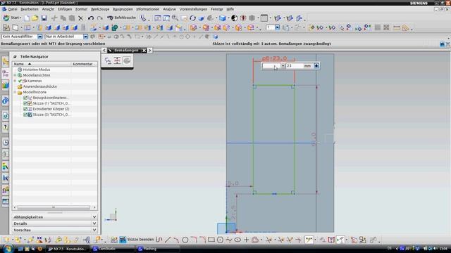 NX 7.5 Anfänger Tutorial