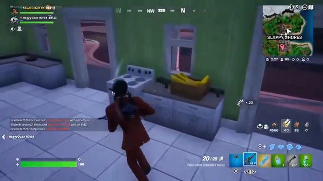 Fortnite Clip of Eliminations {ft: Me Shadow Bolt 20 & HuggyDude HD 95}