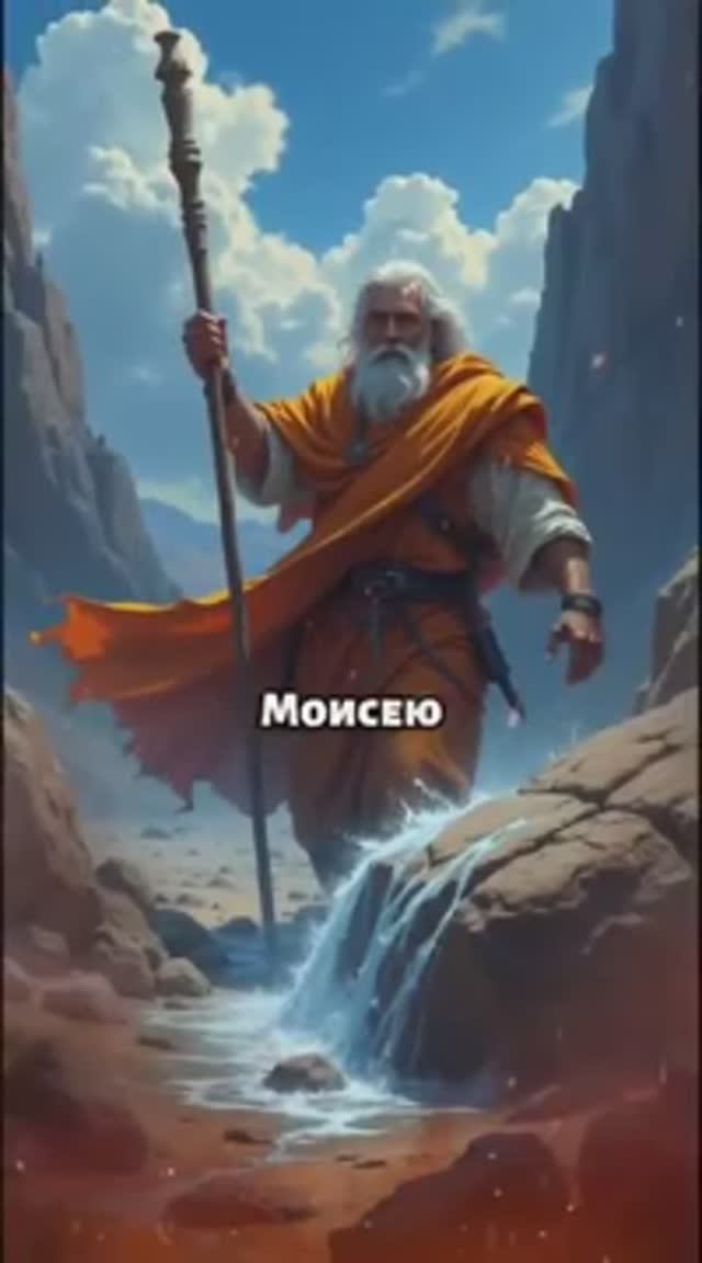 ПОЧЕМУ МОИСЕЙ НЕ ВОШЁЛ В ОБЕТОВАННУЮ ЗЕМЛЮ?! #моисей #муса #библия #moses #факты #тынеповеришь