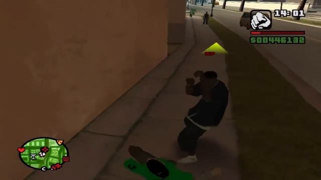 GTA San Andreas Обзор Модов #11 Система драк из gta4