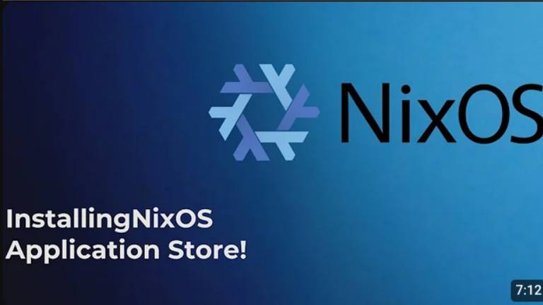 NixOS Installing A Software Store