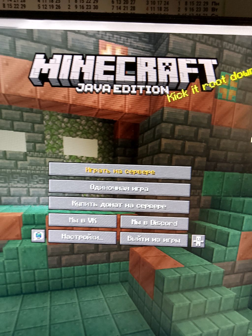 играю в minecraft