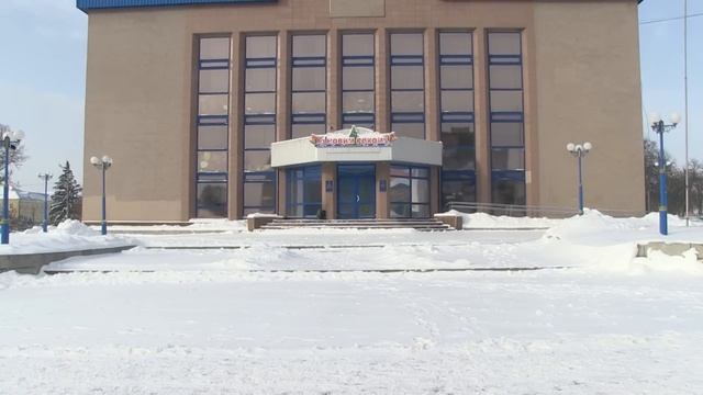 Внезапно в январе выпал снег