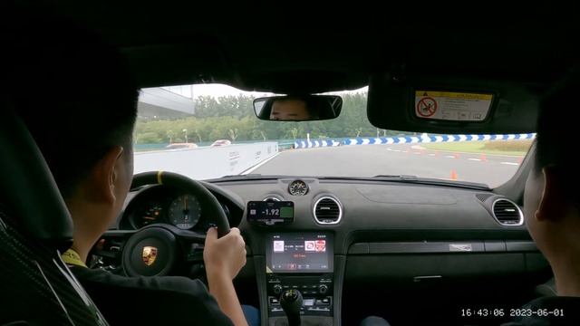 GT4 RS test drive onboard. Last two laps on PEC Shanghai's mini track.