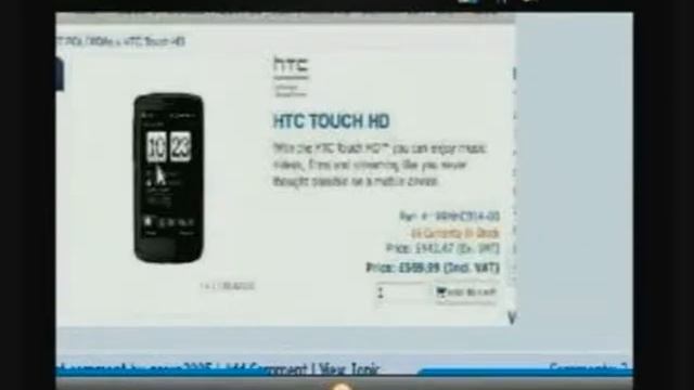 Samsung Omnia: Bolt Beta Browser