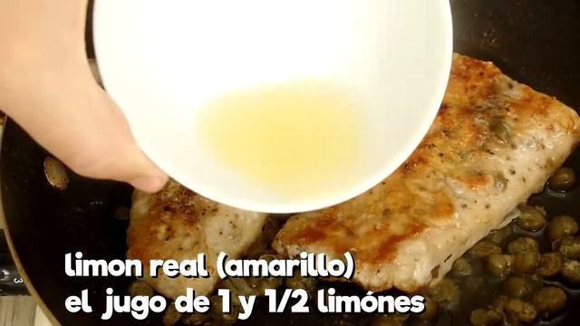 Pescado en Salsa de Alcaparras, Mantequilla y Limón 🐟🍋