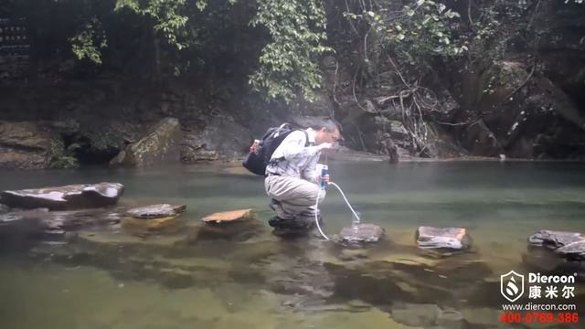 The Diercon Outdoor Pocket Water Filter Purifier