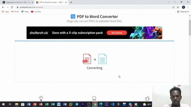 How to Convert Pdf to Word format in online? || AMHARIC Vs