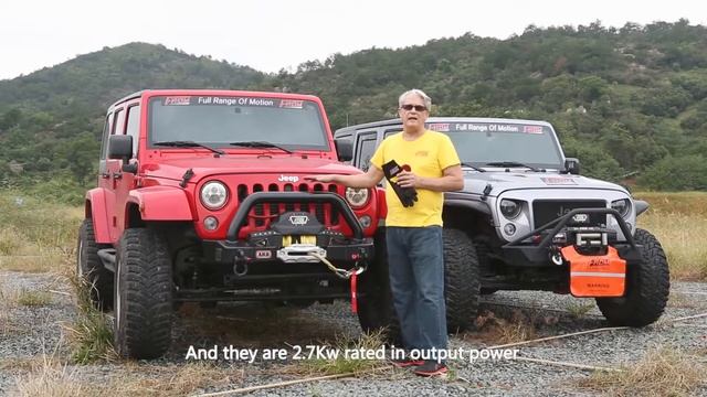 FROM electric winch