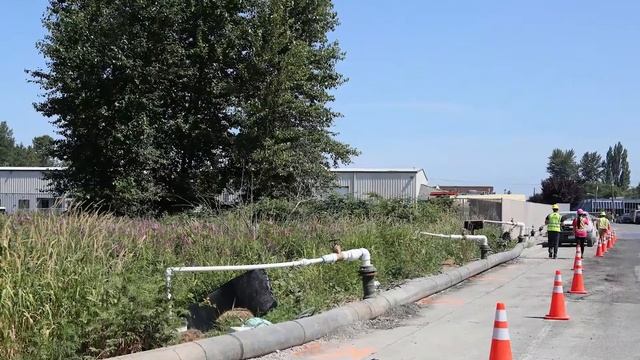 Open cut construction