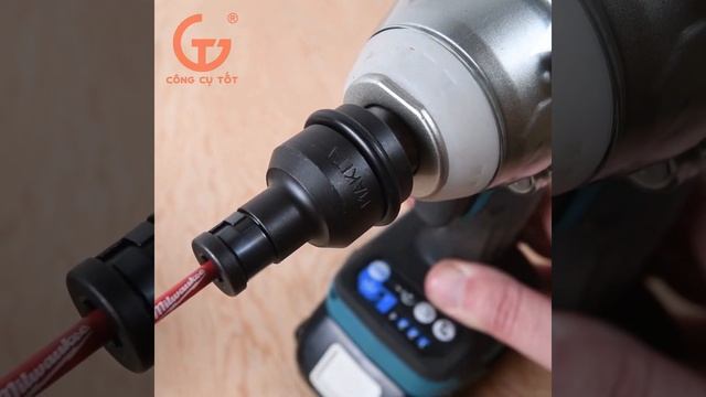Đầu chuyển súng bắn ốc sang máy bắn vít - Hex adapter for impact wrench