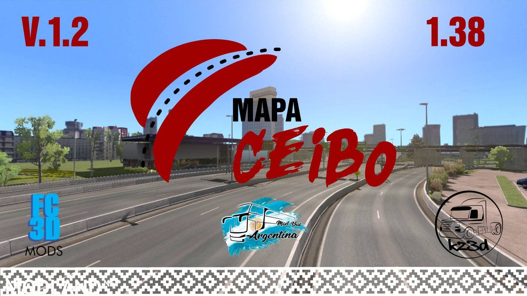Euro Truck Simulator 2 - Argentina map - "Афины-Кордоба"