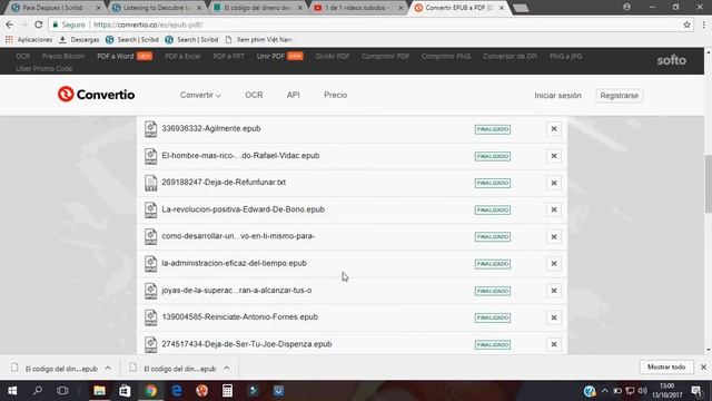 Como Convertir Un Formato EPUB a PDF