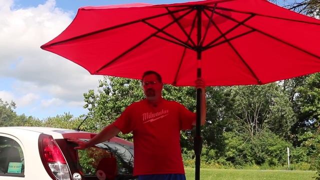 Tailbrella Review | Truck Hitch-Mount Patio Umbrella
