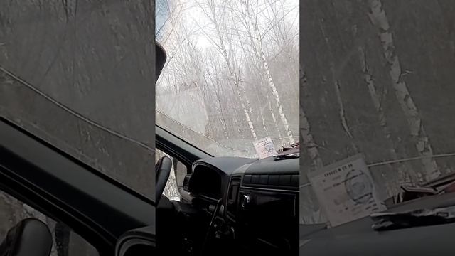 как зимой выбраться из снега без помощи лопаты и песка или как не надо делать