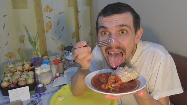 ОБЖОР НА КУРИНОЕ БЕДРО С РИСОМ, ЧУДО ЛЕЧО  КАЖДЫЙ ДЕНЬ