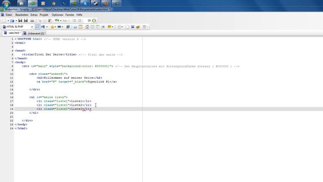 HTML Tutorial #2 - Vorbereitungen ( Editor,Tipps,Hilfen...) || Deutsch