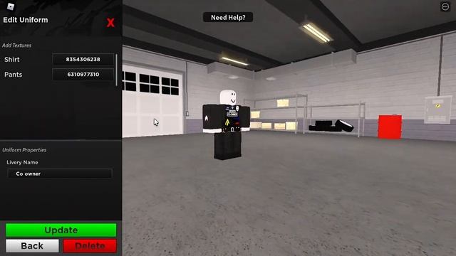 All our uniforms in the server.