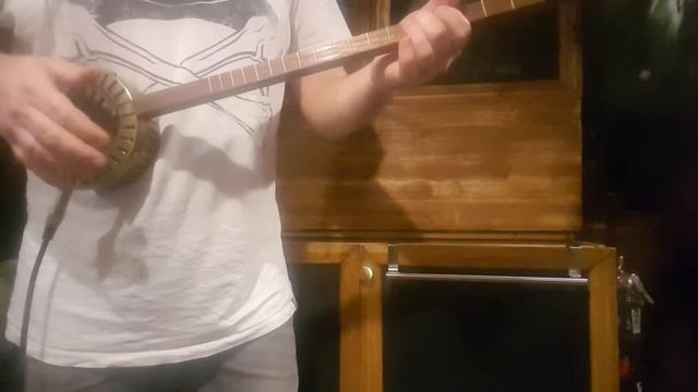 2 String brass canjo sound test