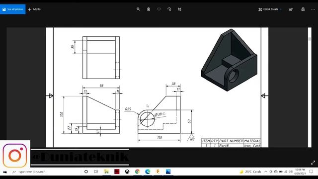 Fusion 360 Tutorial Indonesia Latihan 50 Beginners