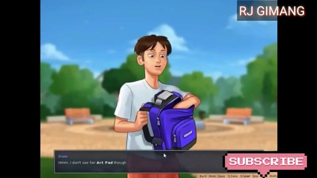 Summertime Saga Art Partner and Art Pad Quest | 0.2.07 | Miss Ross | Complete Walkthrough