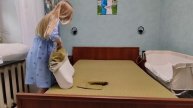 Мотивация на уборку 🧹 Быстрая уборка в спальне, пока ребёнок с папой 💙