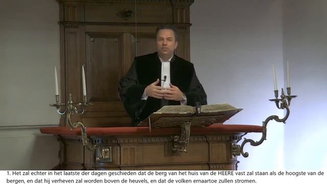 HG Goedereede- Avonddienst- 29-11-2020 - Ds. G.J. Anker uit Ooltgensplaat.