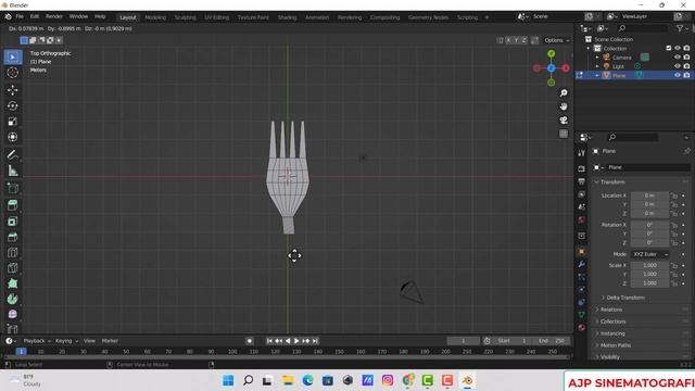CARA MEMBUAT GARPU DI 3D BLENDER 3.0 ( VERSI TERBARU)