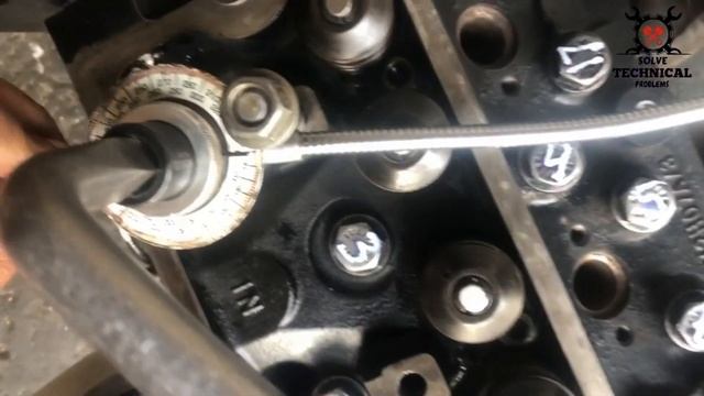 cylinder head bolt tightening torque Perkins 4 cylinder. torque sequence Perkins diesel engine.