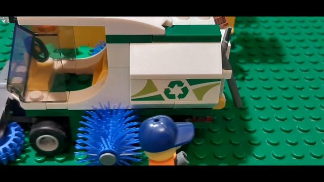 LEGO Series 16 Sweeper Technical assistance vehicle Прибиральна машина LEGO