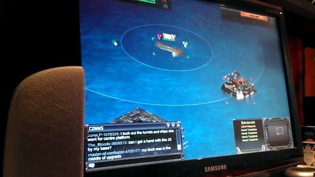 Battle Pirates Barracuda attacking outpost 28 under 6min