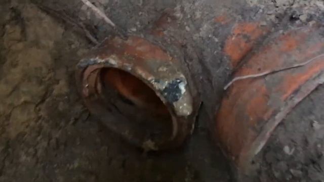 How to Connect PVC pipe to Clay Sewer Pipe using Fernco Coupling