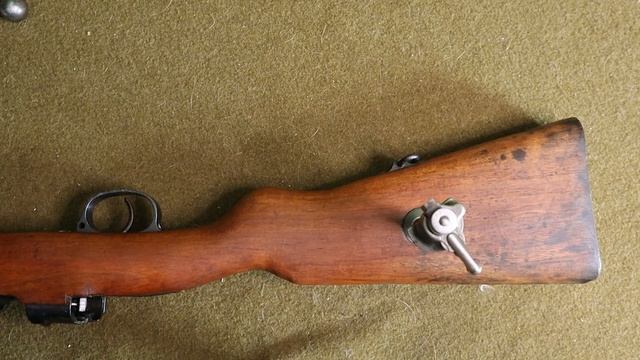 Turkish M38 Mauser Rifle Field Strip and Bolt Disassembly.