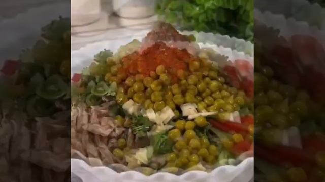 ОСТРЫЙ САЛАТ 😋