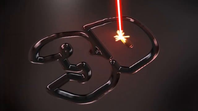 Blender 3D: Laser Cutting Text Effect