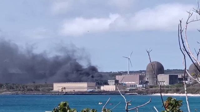 На юге Тайваня произошёл пожар на атомной электростанции «Мааньшань».