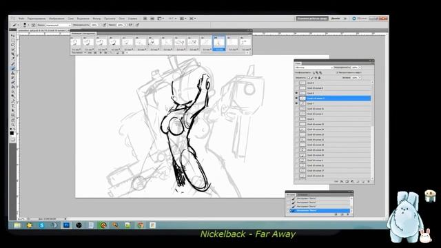 MadHares - Animtaion GunsGirl (speedpaint)