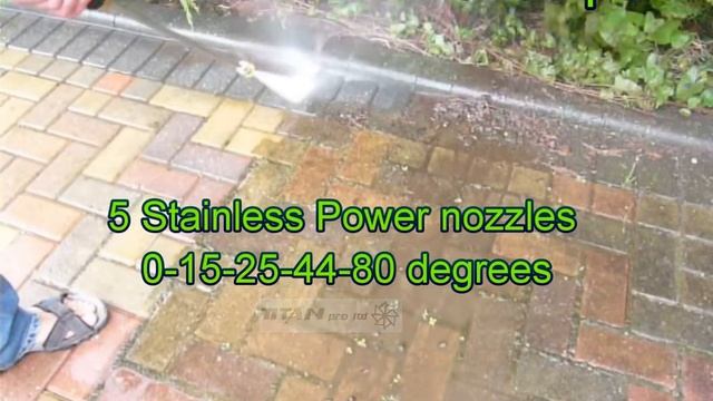 Titan Pro 7HP Diesel Pressure Washer (2800psi Model)