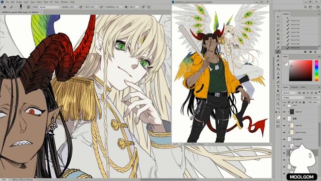 Devil & Angel OC by keyword