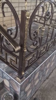 перила , холодная ковка