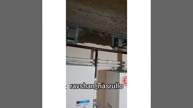 Дымоход из оцинковки #дымоход #строительство #жестянщик #оцинковка #котел